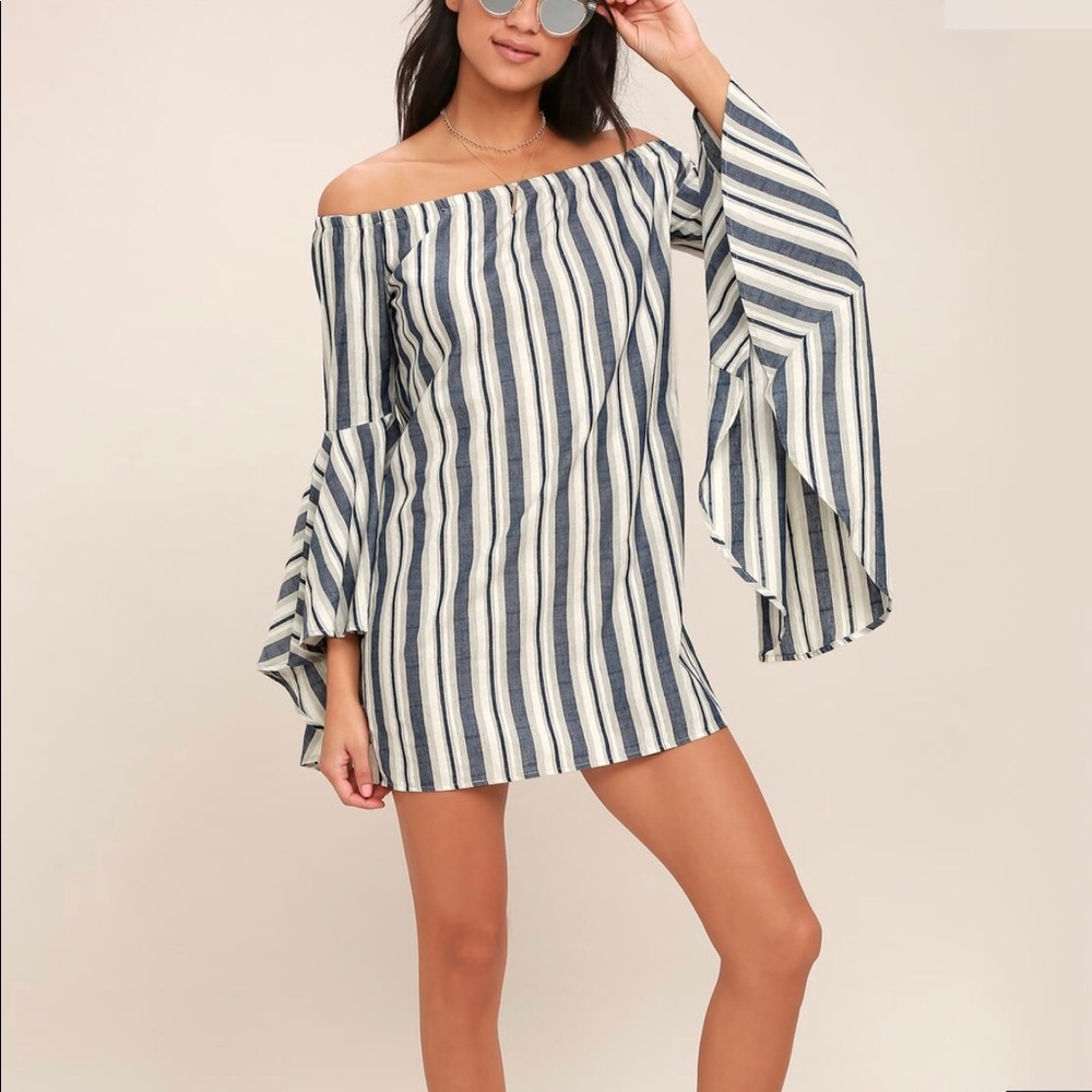 Lulu’s Off The Shoulder Dress